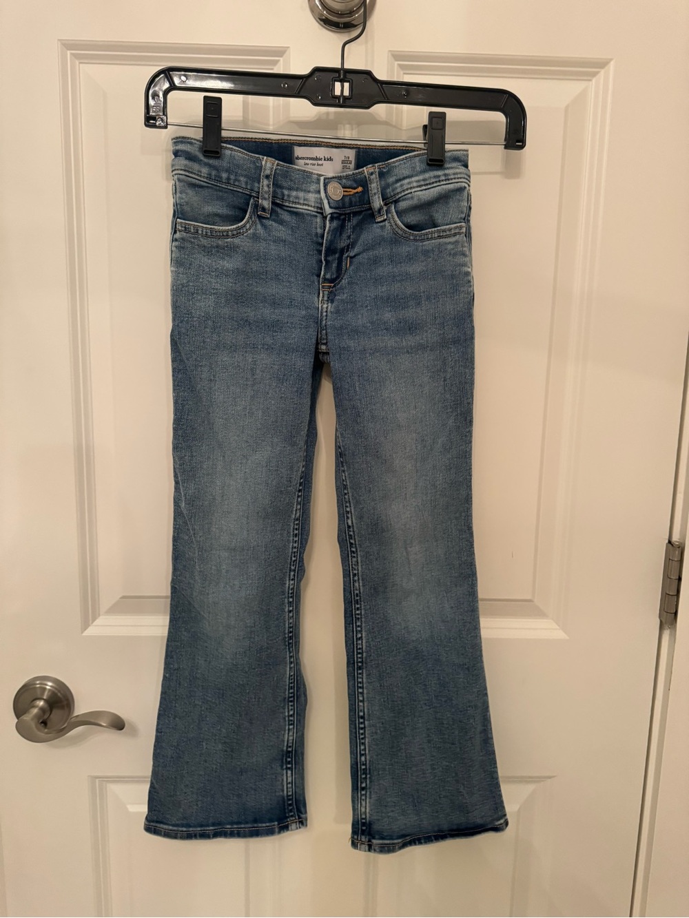 Abercrombie & Fitch Light Wash Kids Flared Jeans